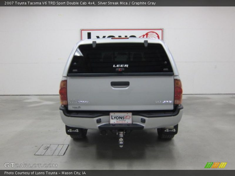 Silver Streak Mica / Graphite Gray 2007 Toyota Tacoma V6 TRD Sport Double Cab 4x4