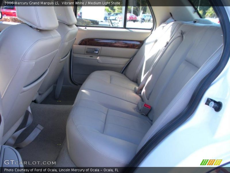 Vibrant White / Medium Light Stone 2006 Mercury Grand Marquis LS