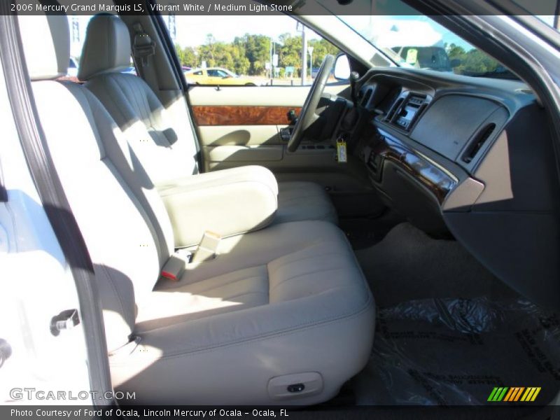 Vibrant White / Medium Light Stone 2006 Mercury Grand Marquis LS