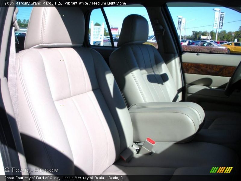 Vibrant White / Medium Light Stone 2006 Mercury Grand Marquis LS