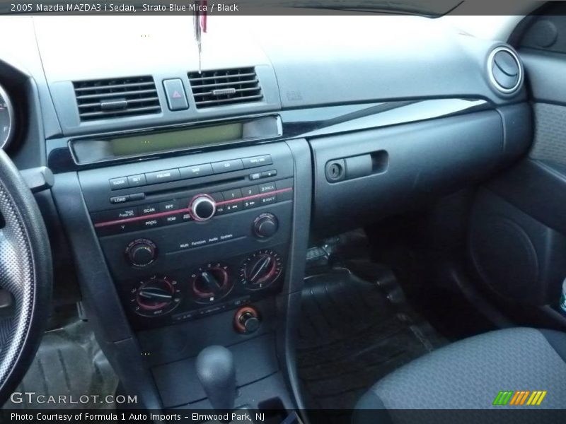 Strato Blue Mica / Black 2005 Mazda MAZDA3 i Sedan