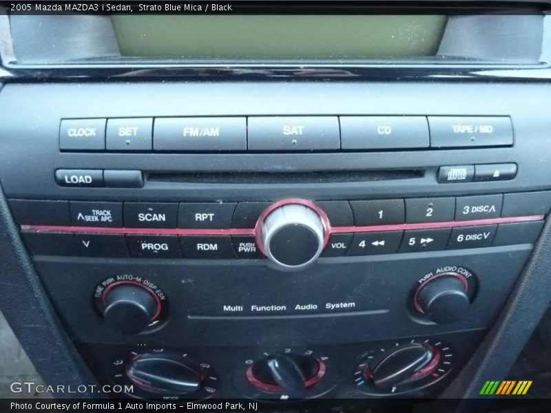 Strato Blue Mica / Black 2005 Mazda MAZDA3 i Sedan