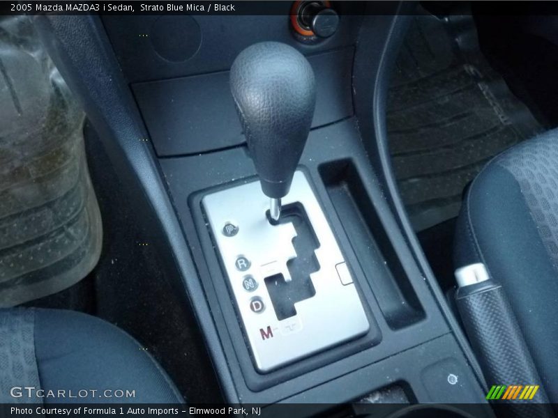 Strato Blue Mica / Black 2005 Mazda MAZDA3 i Sedan
