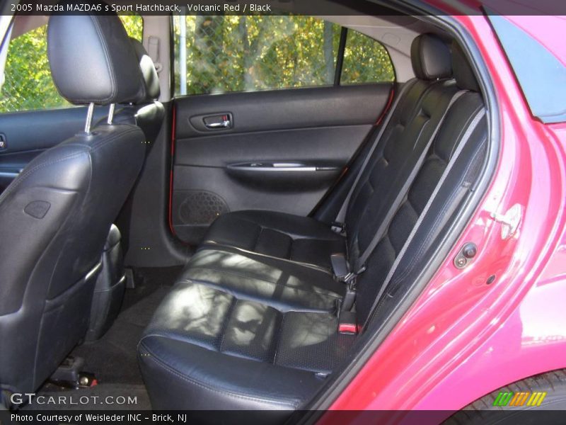 Volcanic Red / Black 2005 Mazda MAZDA6 s Sport Hatchback