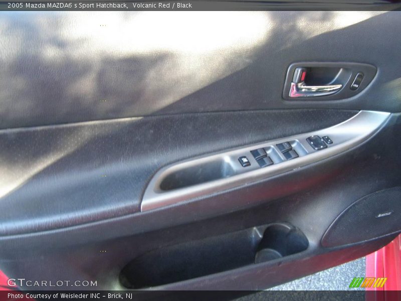 Volcanic Red / Black 2005 Mazda MAZDA6 s Sport Hatchback