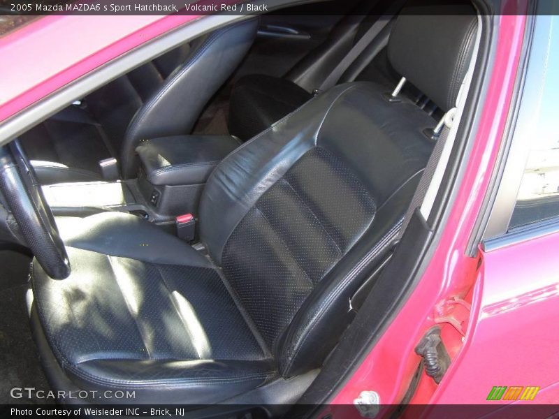 Volcanic Red / Black 2005 Mazda MAZDA6 s Sport Hatchback