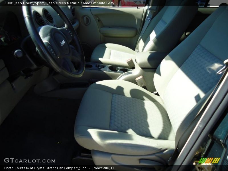 Jeep Green Metallic / Medium Slate Gray 2006 Jeep Liberty Sport