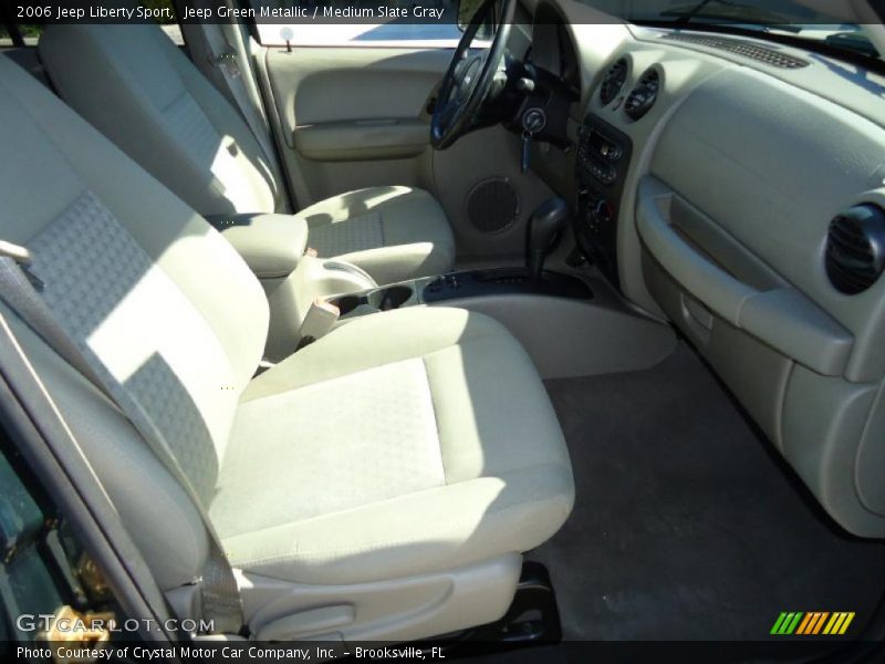 Jeep Green Metallic / Medium Slate Gray 2006 Jeep Liberty Sport