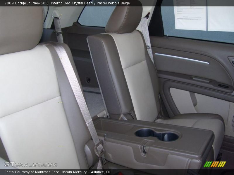 Inferno Red Crystal Pearl / Pastel Pebble Beige 2009 Dodge Journey SXT