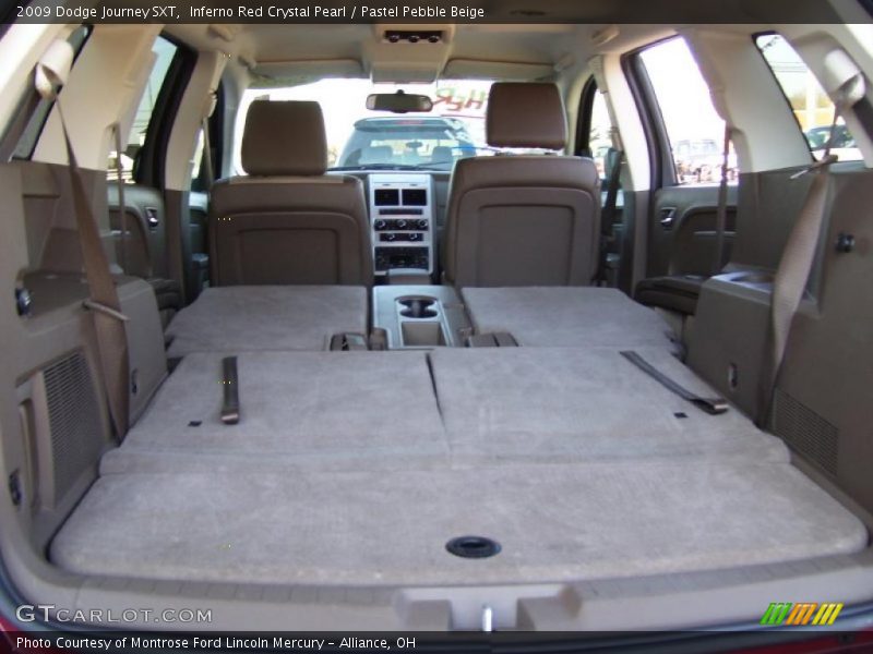 Inferno Red Crystal Pearl / Pastel Pebble Beige 2009 Dodge Journey SXT