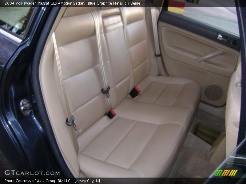 Blue Graphite Metallic / Beige 2004 Volkswagen Passat GLS 4Motion Sedan