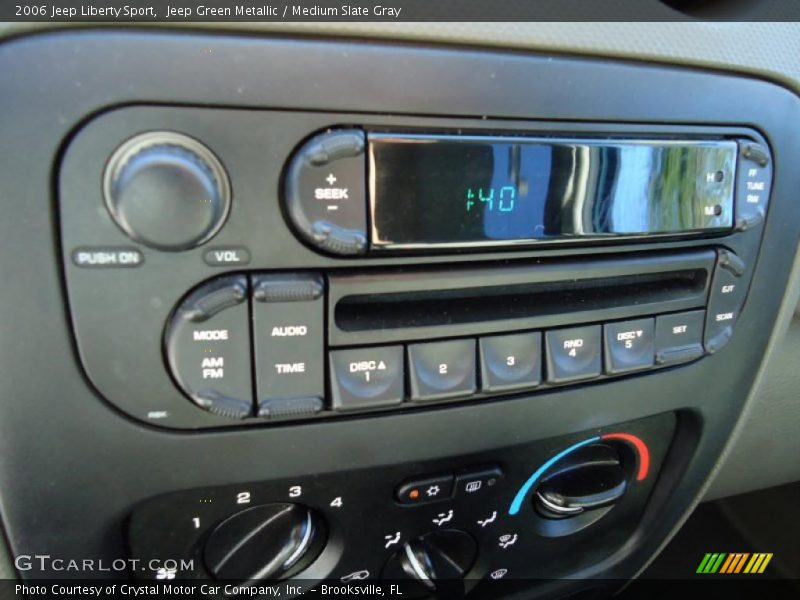 Jeep Green Metallic / Medium Slate Gray 2006 Jeep Liberty Sport