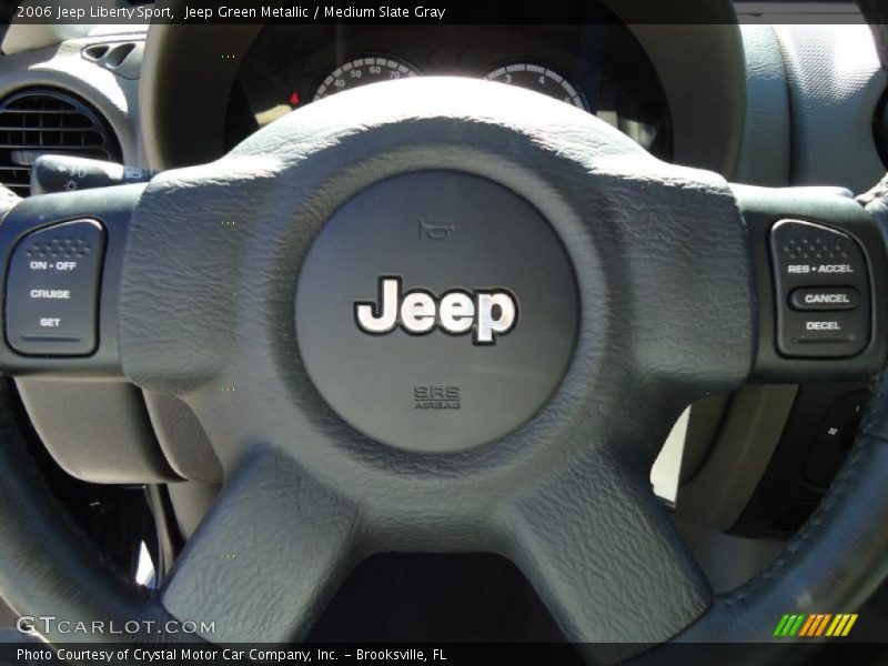 Jeep Green Metallic / Medium Slate Gray 2006 Jeep Liberty Sport