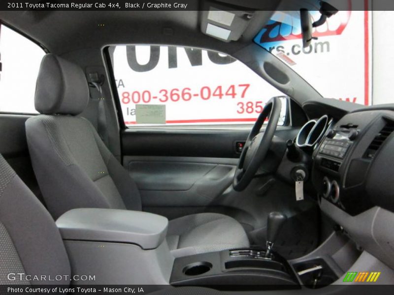 Black / Graphite Gray 2011 Toyota Tacoma Regular Cab 4x4