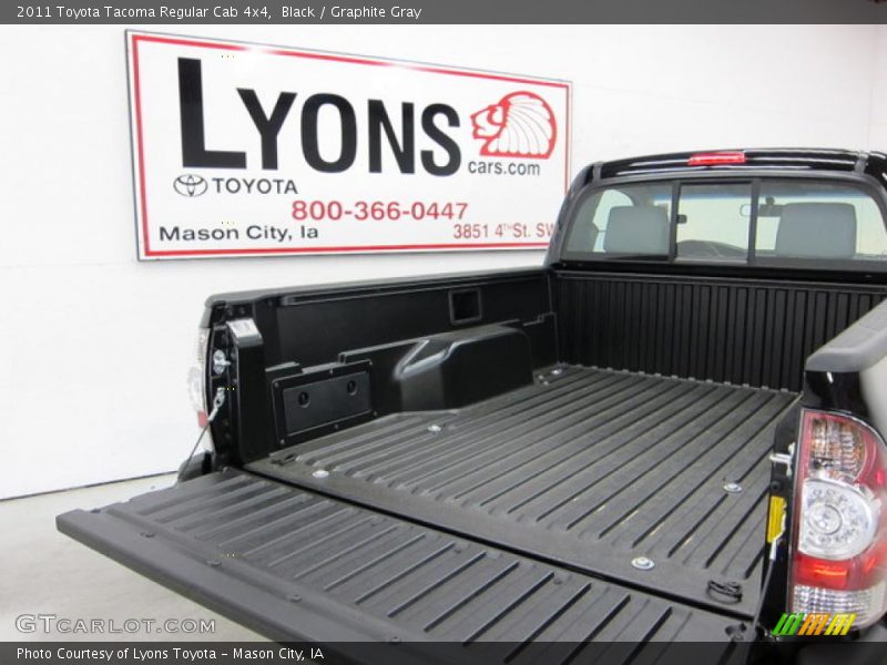 Black / Graphite Gray 2011 Toyota Tacoma Regular Cab 4x4
