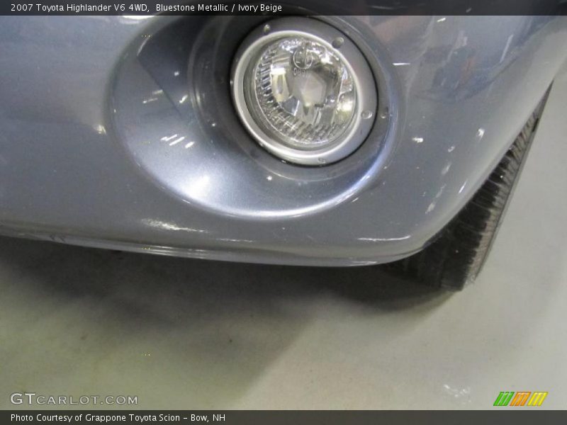 Bluestone Metallic / Ivory Beige 2007 Toyota Highlander V6 4WD