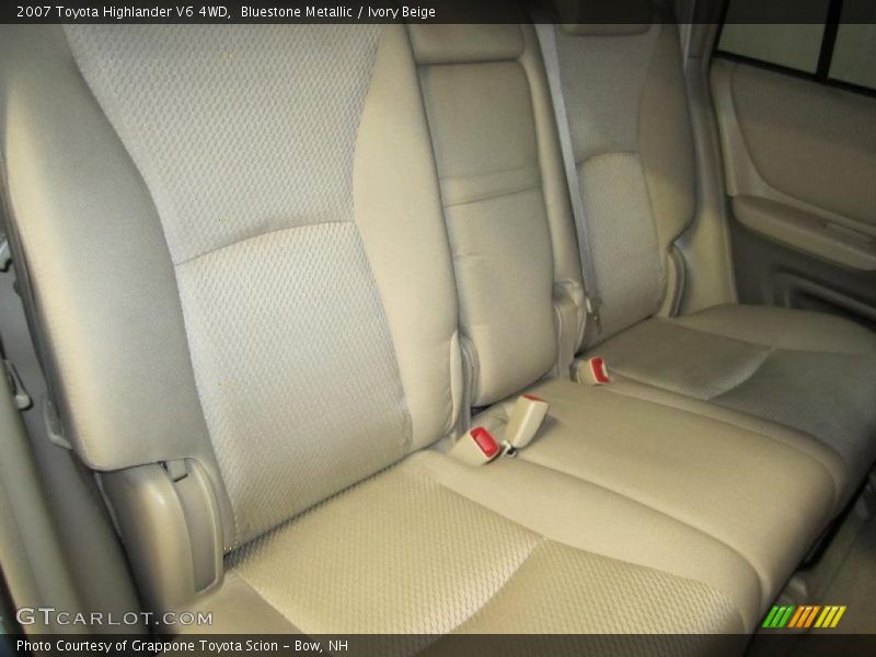 Bluestone Metallic / Ivory Beige 2007 Toyota Highlander V6 4WD