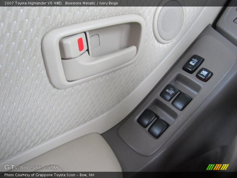 Bluestone Metallic / Ivory Beige 2007 Toyota Highlander V6 4WD