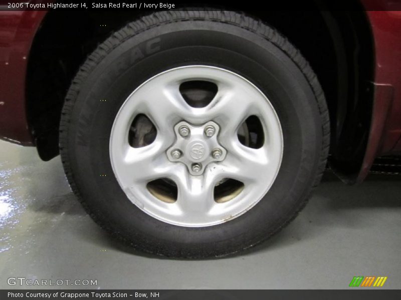 Salsa Red Pearl / Ivory Beige 2006 Toyota Highlander I4