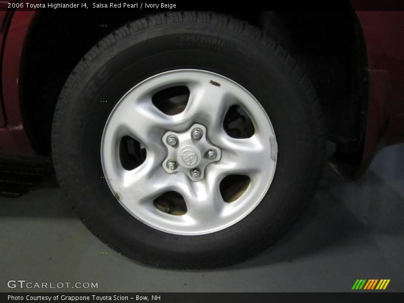 Salsa Red Pearl / Ivory Beige 2006 Toyota Highlander I4