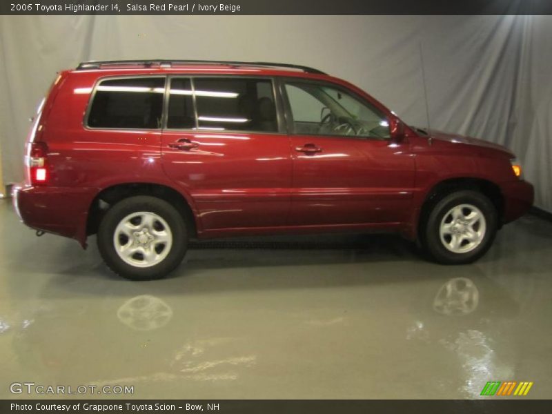 Salsa Red Pearl / Ivory Beige 2006 Toyota Highlander I4