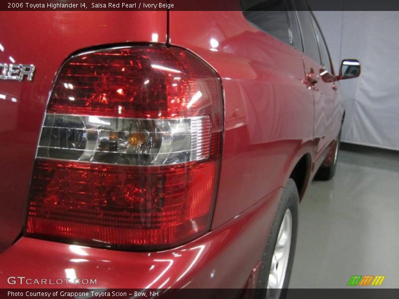 Salsa Red Pearl / Ivory Beige 2006 Toyota Highlander I4