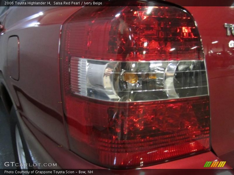 Salsa Red Pearl / Ivory Beige 2006 Toyota Highlander I4