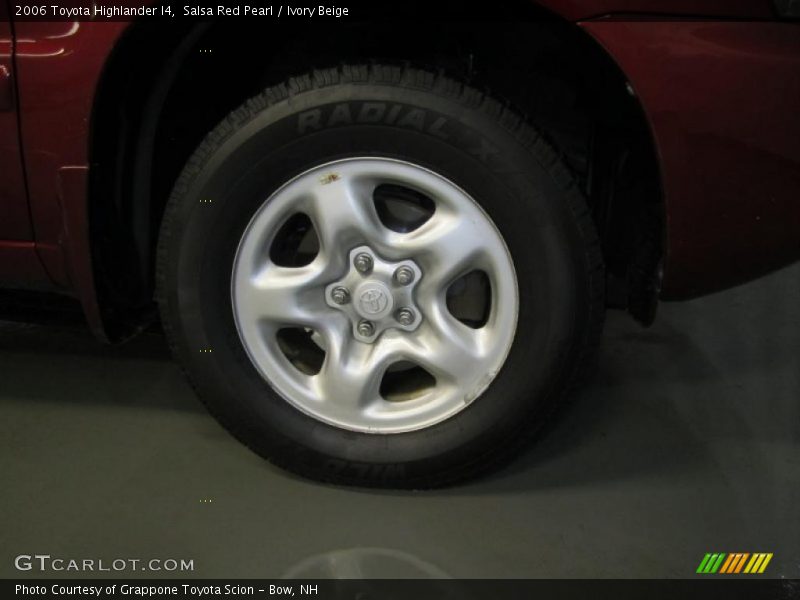 Salsa Red Pearl / Ivory Beige 2006 Toyota Highlander I4