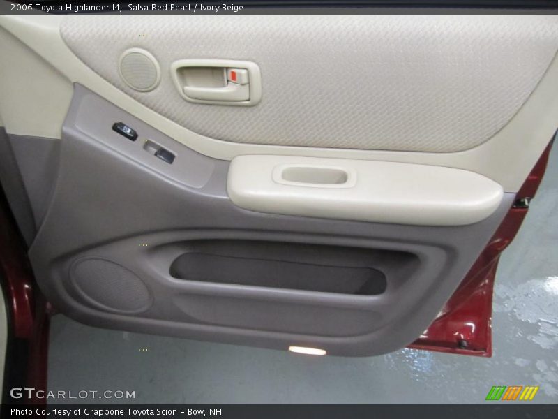 Salsa Red Pearl / Ivory Beige 2006 Toyota Highlander I4
