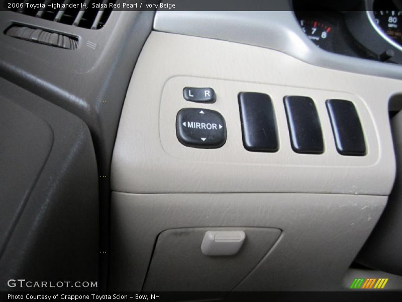Salsa Red Pearl / Ivory Beige 2006 Toyota Highlander I4