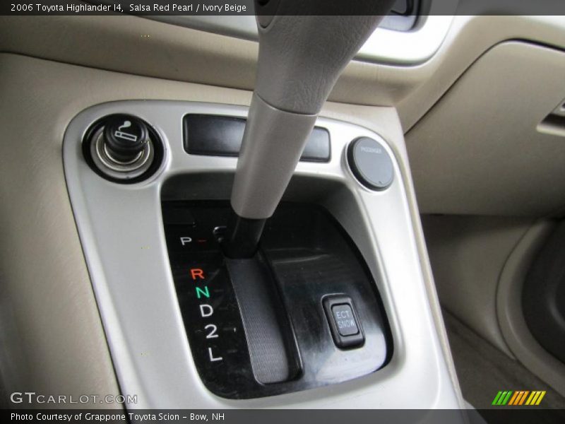 Salsa Red Pearl / Ivory Beige 2006 Toyota Highlander I4