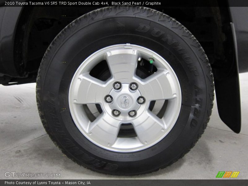 Black Sand Pearl / Graphite 2010 Toyota Tacoma V6 SR5 TRD Sport Double Cab 4x4