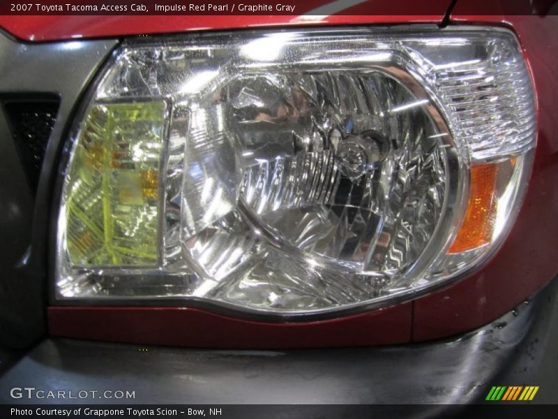 Impulse Red Pearl / Graphite Gray 2007 Toyota Tacoma Access Cab