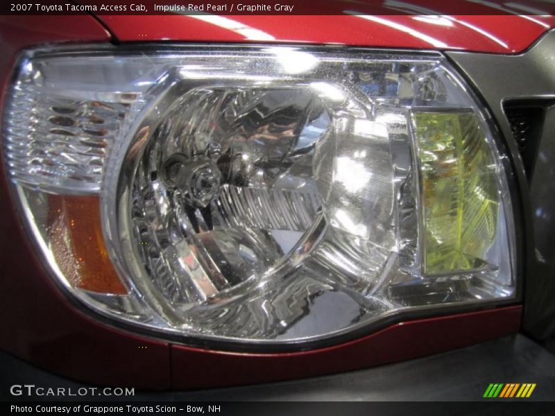 Impulse Red Pearl / Graphite Gray 2007 Toyota Tacoma Access Cab