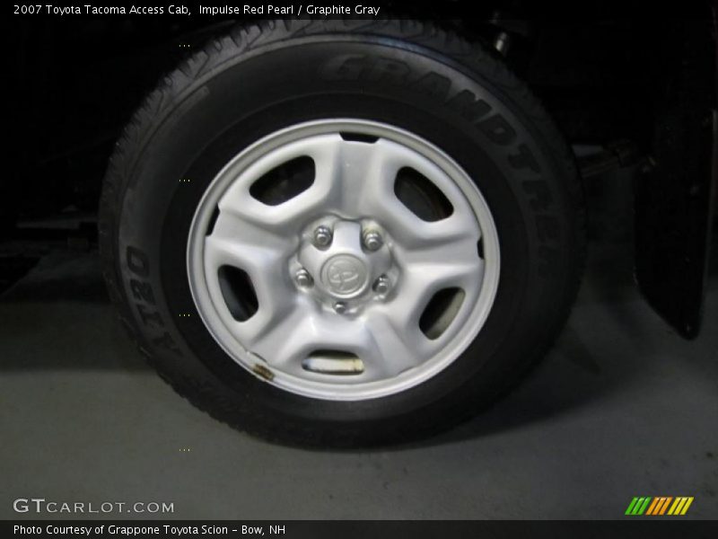 Impulse Red Pearl / Graphite Gray 2007 Toyota Tacoma Access Cab