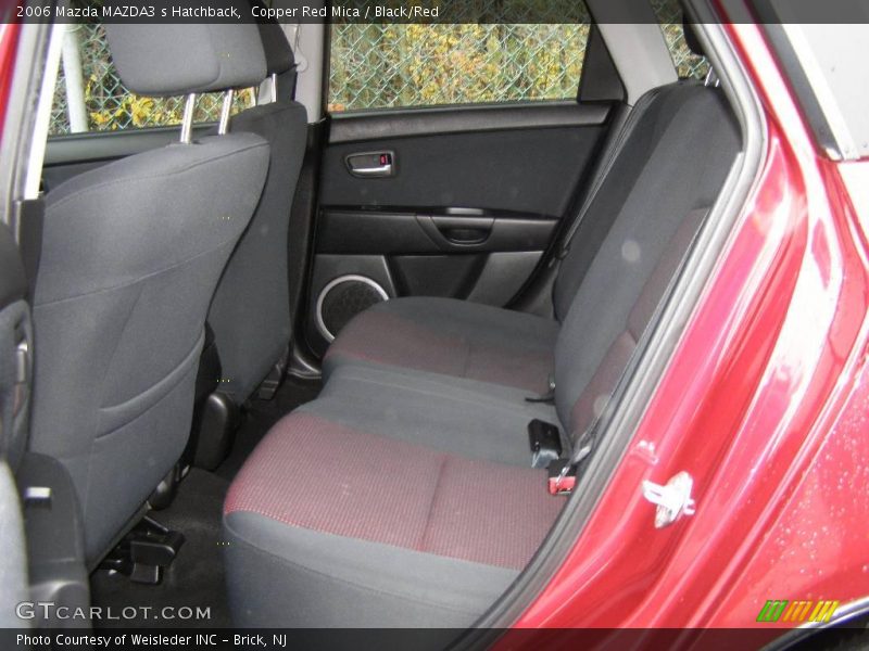 Copper Red Mica / Black/Red 2006 Mazda MAZDA3 s Hatchback