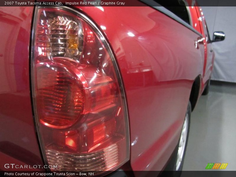 Impulse Red Pearl / Graphite Gray 2007 Toyota Tacoma Access Cab