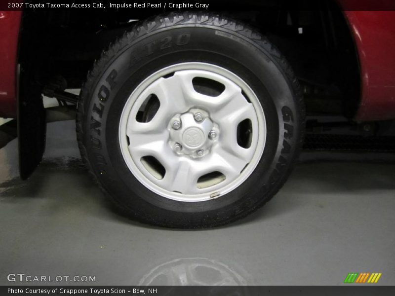 Impulse Red Pearl / Graphite Gray 2007 Toyota Tacoma Access Cab