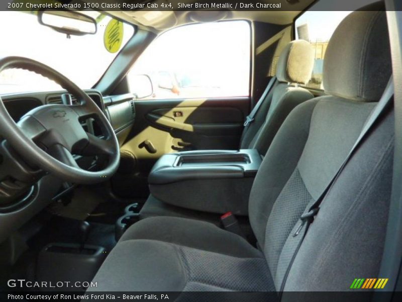  2007 Silverado 1500 Classic Regular Cab 4x4 Dark Charcoal Interior