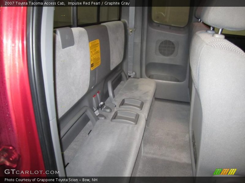 Impulse Red Pearl / Graphite Gray 2007 Toyota Tacoma Access Cab