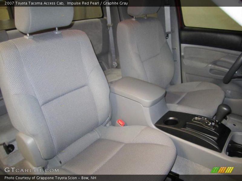 Impulse Red Pearl / Graphite Gray 2007 Toyota Tacoma Access Cab