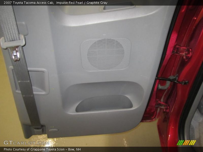 Impulse Red Pearl / Graphite Gray 2007 Toyota Tacoma Access Cab