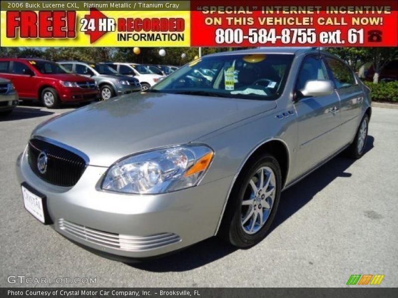 Platinum Metallic / Titanium Gray 2006 Buick Lucerne CXL