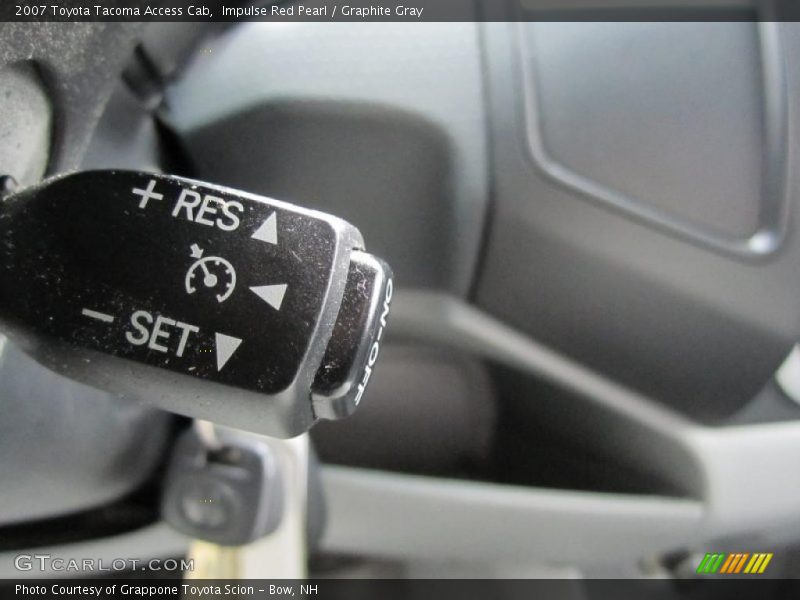 Impulse Red Pearl / Graphite Gray 2007 Toyota Tacoma Access Cab