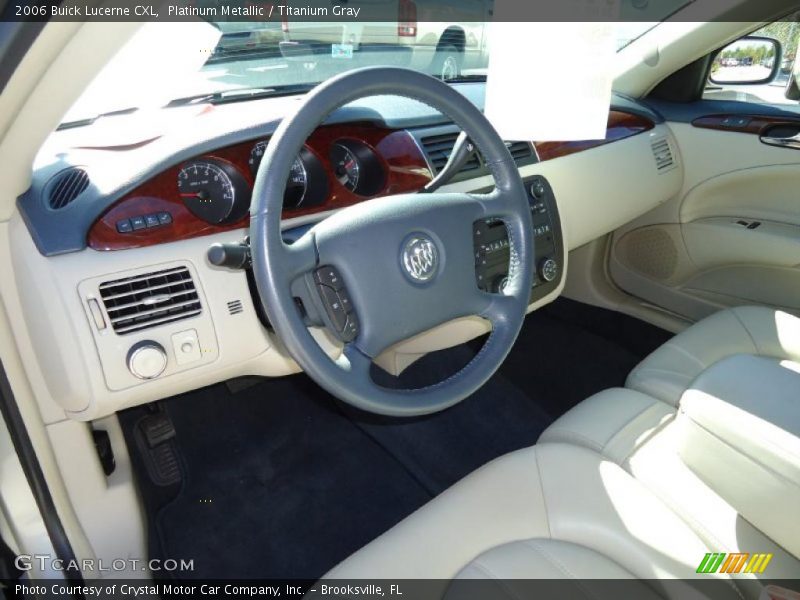 Platinum Metallic / Titanium Gray 2006 Buick Lucerne CXL