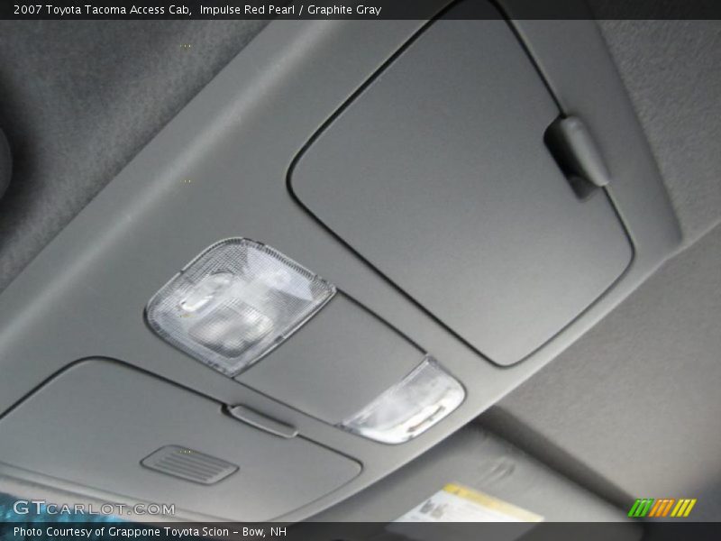 Impulse Red Pearl / Graphite Gray 2007 Toyota Tacoma Access Cab