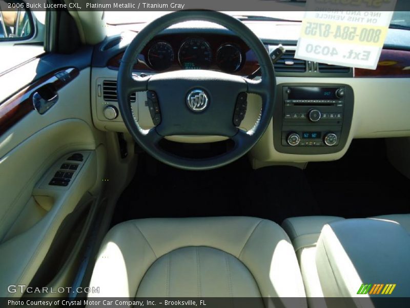 Platinum Metallic / Titanium Gray 2006 Buick Lucerne CXL