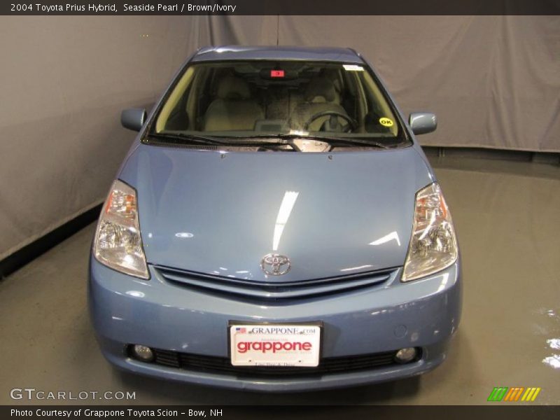 Seaside Pearl / Brown/Ivory 2004 Toyota Prius Hybrid