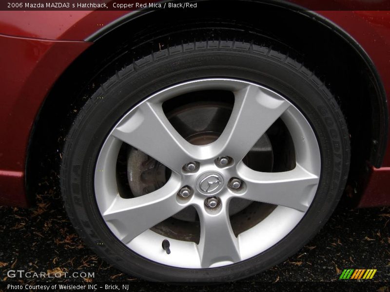 Copper Red Mica / Black/Red 2006 Mazda MAZDA3 s Hatchback