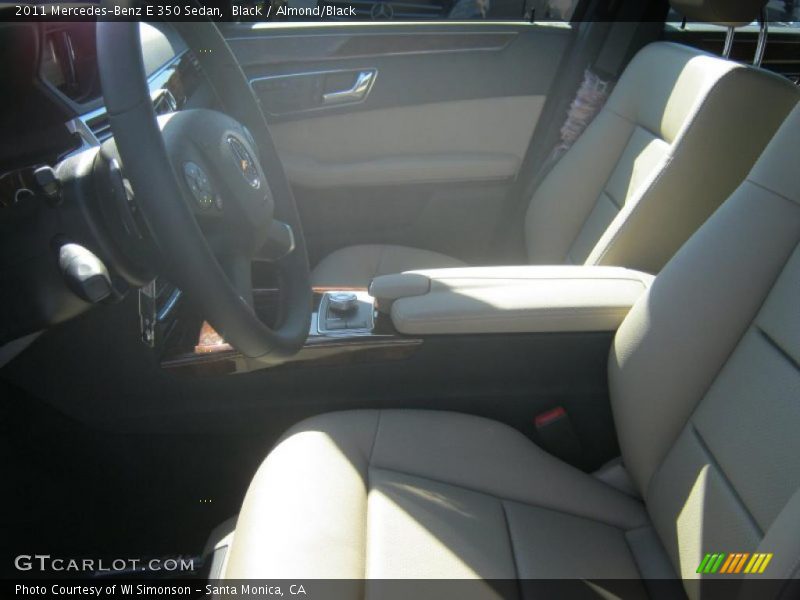 Black / Almond/Black 2011 Mercedes-Benz E 350 Sedan